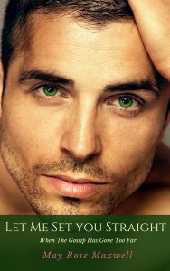 Let Me Set You Straight book cover with a close up of Dane Palmer's face